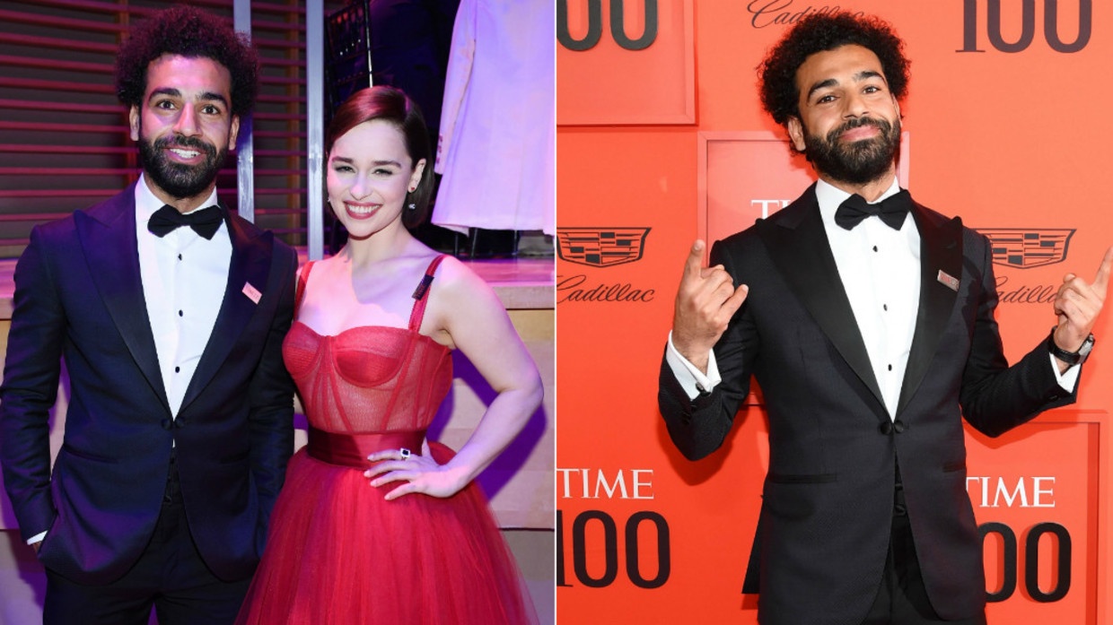 شاهد صور محمد صلاح وايمليا كلارك فى حفل مجلة الـ TIME الأمريكية لأهم 100 شخصية مؤثرة فى العالم لعام 2019