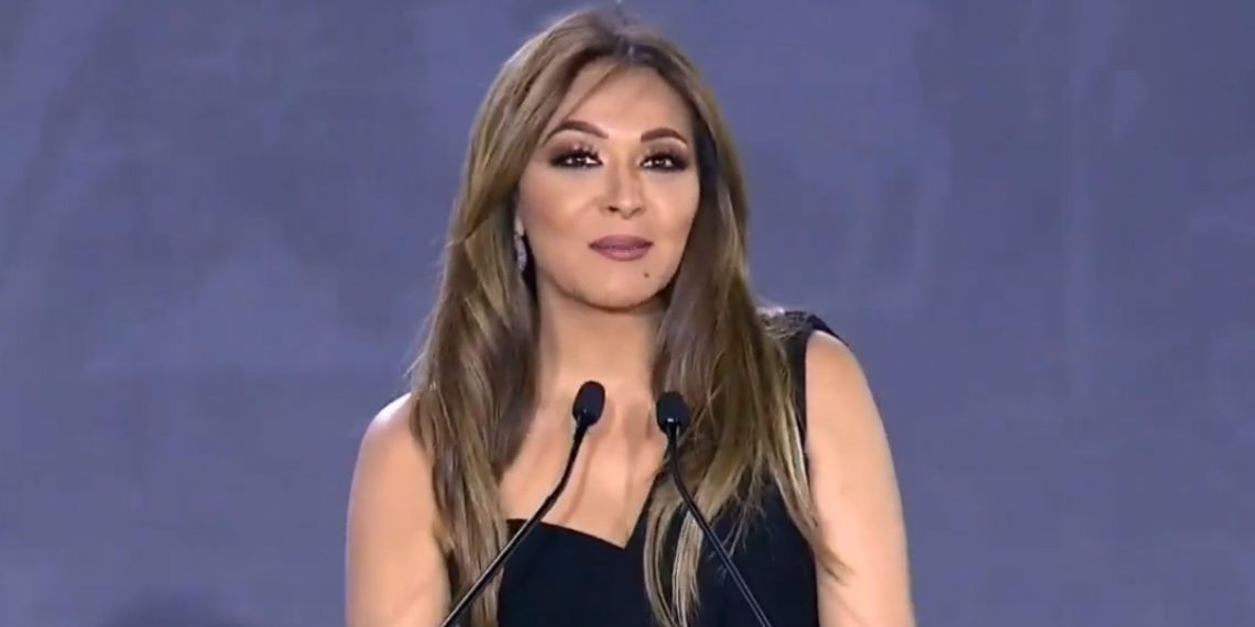 من هي مريم أمين، مقدمة حفل افتتاح قرعة أمم إفريقيا 2019