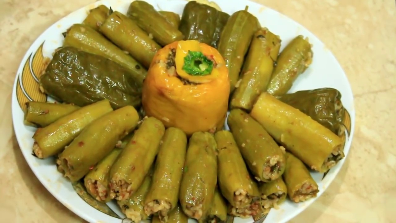 فيديو طريقة عمل الكوسة المحشية باللحمة المفرومة لنجلاء الشرشابي