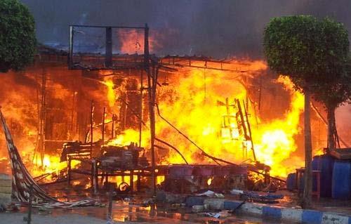 حبس سائق اللودر المتسبب فى انفجار ماسورة الغاز بالإسكندرية