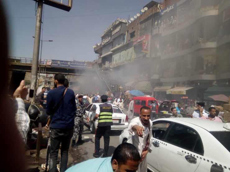 حريق الموسكي اليوم | ارتفاع عدد مصابي حريق الموسكي إلى 51 شخصًا ونقلهم إلى مستشفى أحمد ماهر