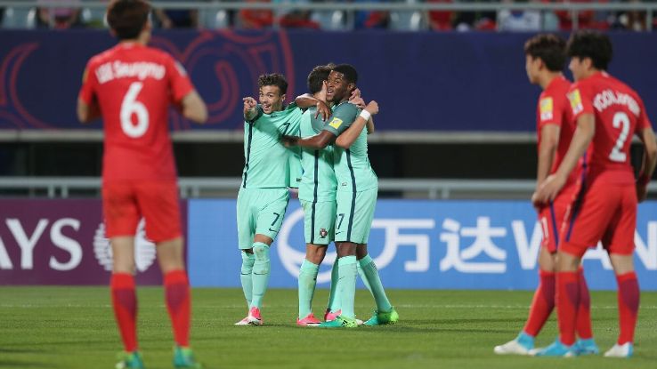 منتخب البرتغال يواجه منتخب كوريا الجنوبية في كأس العالم للشباب تحت 20 عاماً