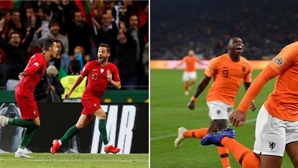 نتيجة وملخص مباراة البرتغال وهولندا 1-0 نهائي دوري الامم الاوروبية