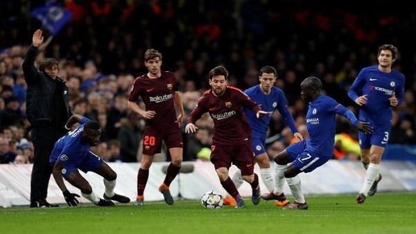 برشلونة يخسر امام تشيلسي اليوم 1-2 في كأس راكوتين الودية