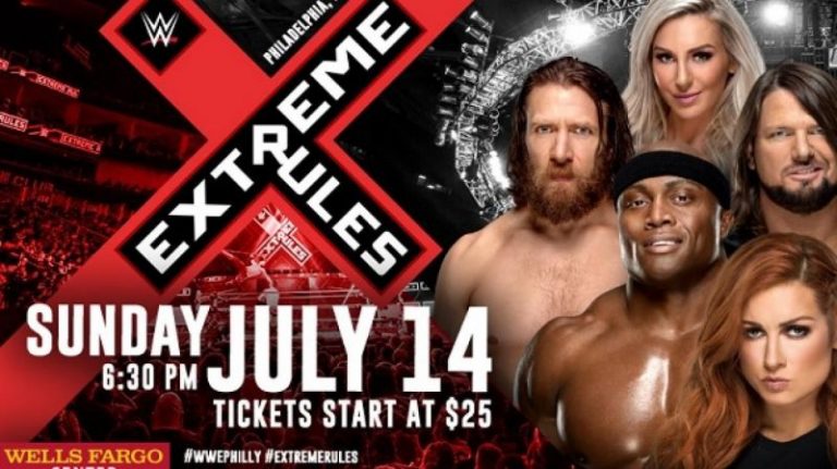 نتائج عرض extreme rules 2019 اكستريم رولز