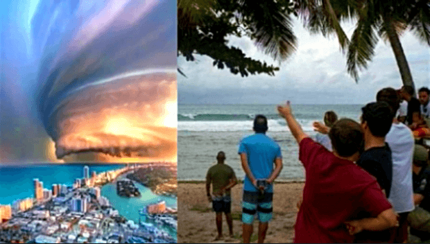 إعصار دوريان يقترب من شواطيء فلوريدا ويرتفع للفئة الخامسة بمروره بجزر الباهاما