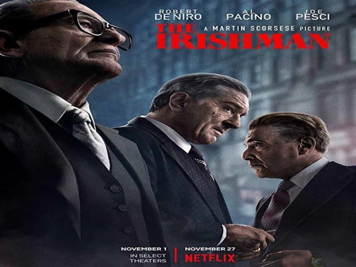 موعد عرض فيلم THE IRISHMAN على نتفلكس