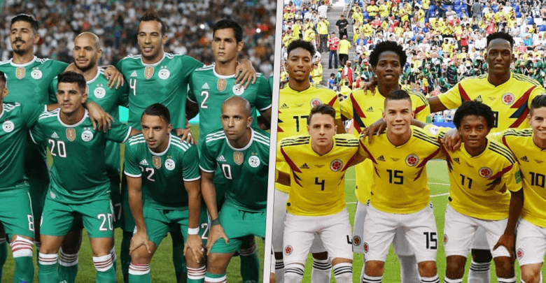 اهداف مباراة الجزائر وكولومبيا 3-0 اليوم استعدادا لتصفيات كأس الأمم الإفريقية 2021