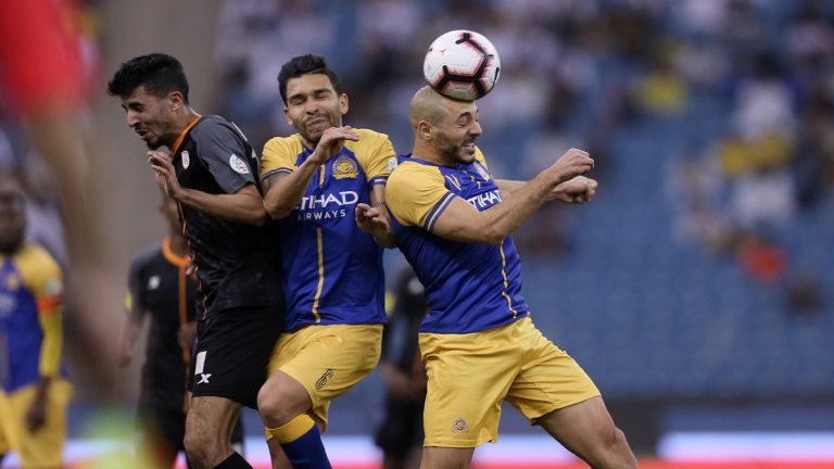 اهداف مباراة الرائد والنصر اليوم 2-0 فى الدوري السعودى 2019