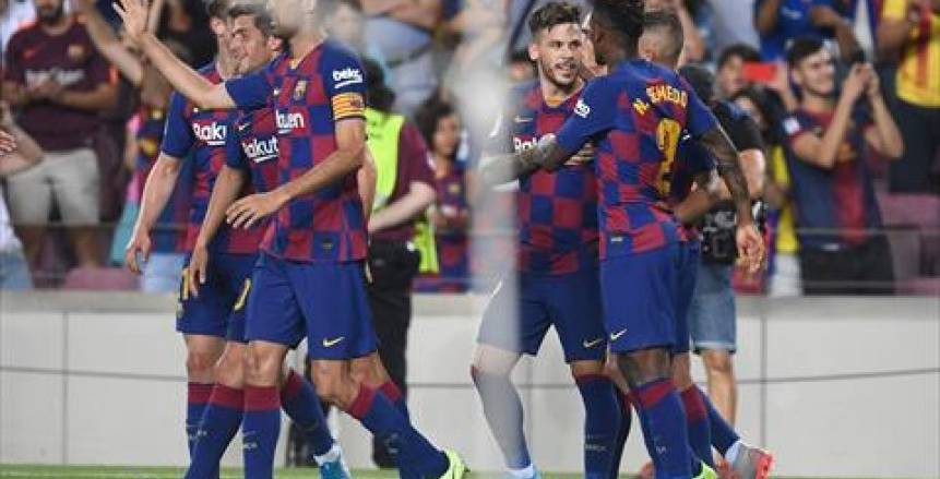 برشلونة يقتنص فوزا ثمينًا أمام سلافيا براغ التشيكي بنتيجة 2-1 في دوري أبطال أوروبا