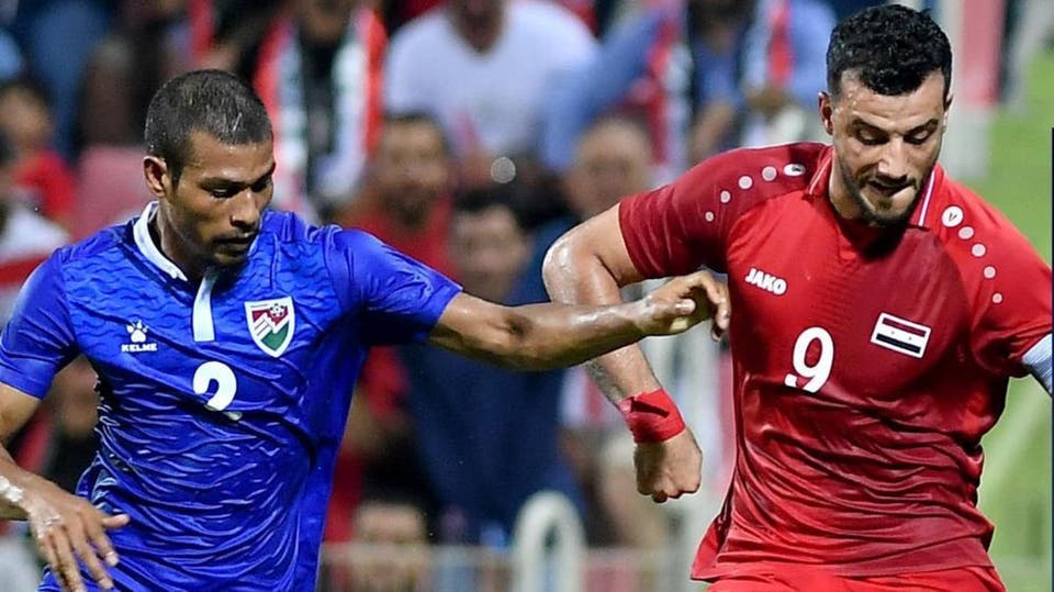 عمر السومة يقود منتخب سوريا للفوز على جزر المالديف بتصفيات آسيا المؤهلة لكأس العالم 2022