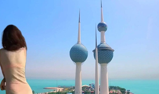 تداول فيديو فتاة تتعري أمام أبراج الكويت يثير غضب الكويتيين