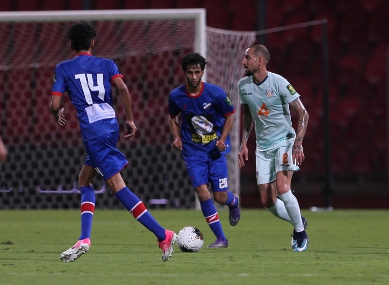 شاهد بالفيديو ظهور ثعبان سام خلال مباراة الفيحاء وعكاظ في كاس الملك السعودي 2019