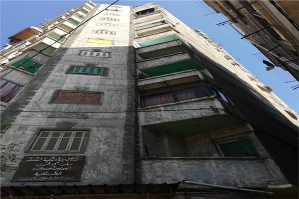 الإسكندرية: إخلاء العقار المائل ب الورديان بحي غرب الإسكندرية