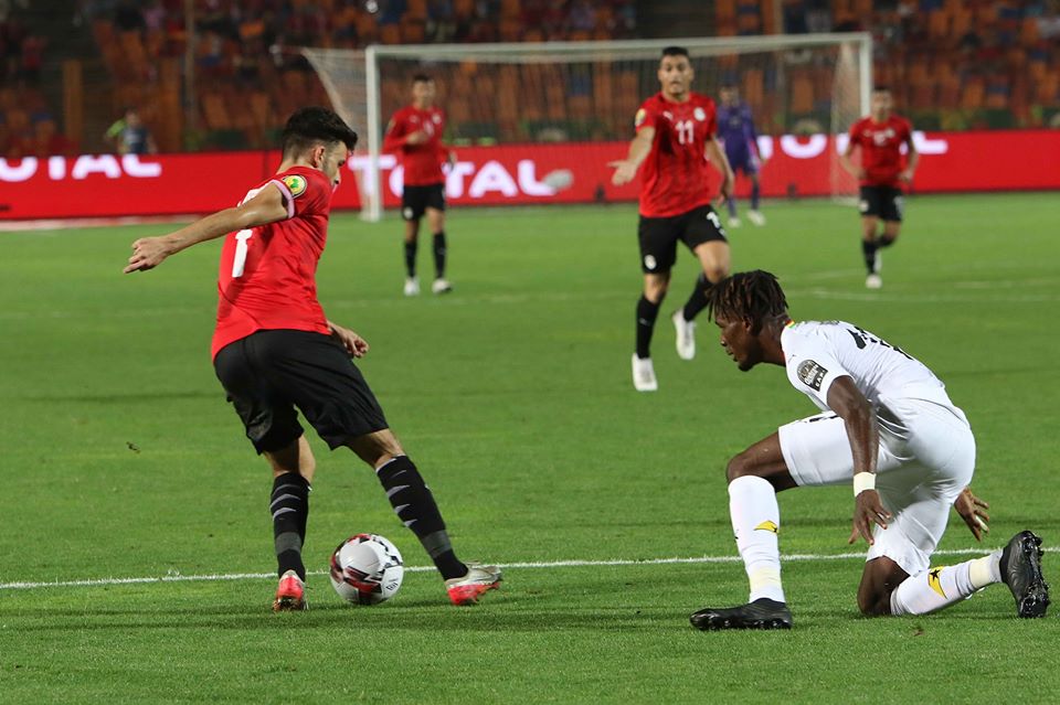 شاهد اهداف مباراة منتخب مصر الاولمبي والكاميرون اليوم 2-1 فى بطولة امم افريقيا تحت 23 سنة