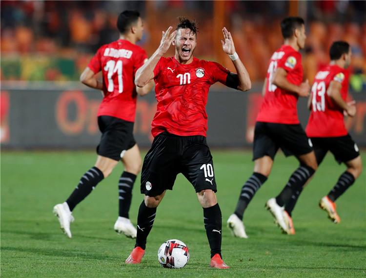 مصطفى محمد يمنح منتخب مصر الأولمبى صدارة المجموعة الأولى بكأس الأمم الإفريقية تحت 23 سنة