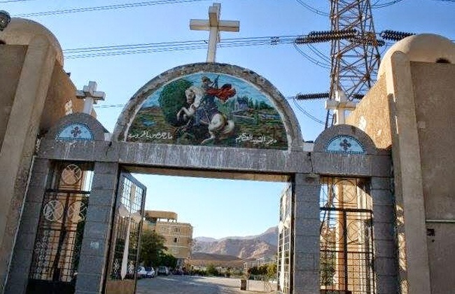 نشوب حريق بخيام احتفالات مولد دير مار جرجس بجبل الرزيقات في الأقصر