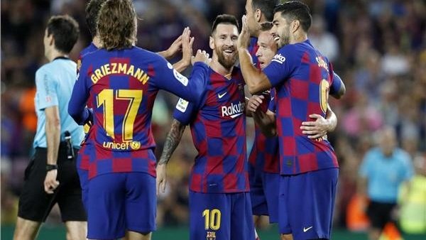 اهداف مباراة برشلونة وليجانيس اليوم 2-0 في الدوري الاسباني