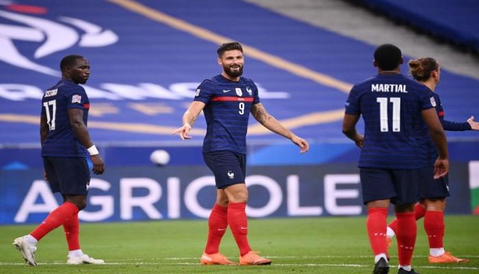 منتخب فرنسا يفوز علي كرواتيا 4-2 دوري الامم الاوروبية 2020